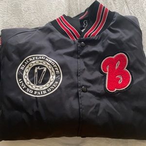Black flag shoppe jacket